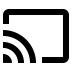 FontAwesome-Brands-Chromecast icon