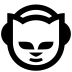 FontAwesome-Brands-Napster icon