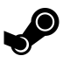 FontAwesome-Brands-Steam-Symbol icon
