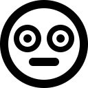 FontAwesome-Emoji-Face-Flushed icon