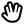 Font Awesome Emoji Hand Spock icon
