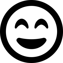 Font Awesome Emoji Face Grin Beam Icon | Font Awesome Emoji Iconpack ...