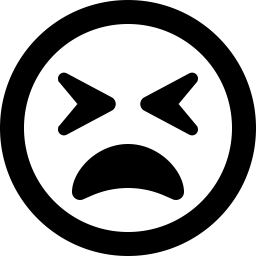 Font Awesome Emoji Face Tired icon