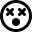 Font Awesome Emoji Face Dizzy icon