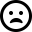 Font Awesome Emoji Face Frown Open icon