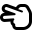 Font Awesome Emoji Hand Scissors icon
