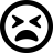 FontAwesome-Emoji-Face-Tired icon