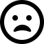 Font Awesome Emoji Face Frown Open icon