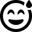 Font Awesome Emoji Face Grin Beam Sweat icon