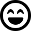 Font Awesome Emoji Face Laugh Beam icon