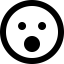 Font Awesome Emoji Face Surprise icon