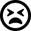 Font Awesome Emoji Face Tired icon