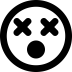 FontAwesome-Emoji-Face-Dizzy icon