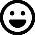 FontAwesome-Emoji-Face-Laugh icon