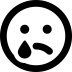 FontAwesome-Emoji-Face-Sad-Tear icon
