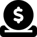 Font Awesome Circle Dollar to Slot icon