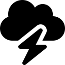 Font Awesome Cloud Bolt icon