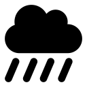 Font Awesome Cloud Showers Heavy icon