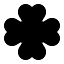 Font Awesome Clover icon