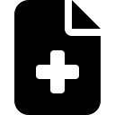 Font Awesome File Medical icon