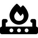 Font Awesome Fire Burner icon