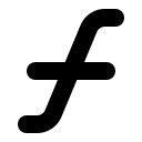 Font Awesome Florin Sign icon