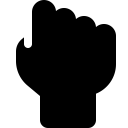 Font Awesome Hand Back Fist icon