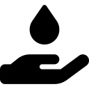 FontAwesome-Hand-Holding-Droplet icon