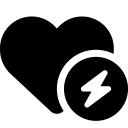FontAwesome-Heart-Circle-Bolt icon