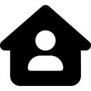 FontAwesome-House-User icon