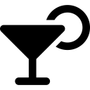 Font Awesome Martini Glass Citrus icon
