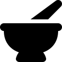 Font Awesome Mortar Pestle icon