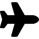 Font Awesome Plane icon