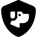 Font Awesome Shield Dog icon