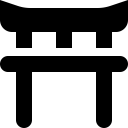 Font Awesome Torii Gate icon