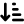 Font Awesome Arrow Down Short Wide icon