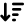 Font Awesome Arrow Down Wide Short icon