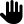 Font Awesome Hand icon