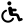 Font Awesome Wheelchair icon