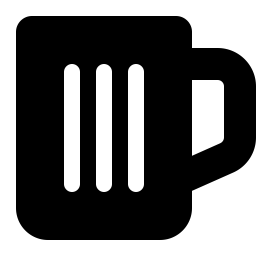 Font Awesome Beer Mug Empty icon