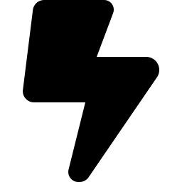 Font Awesome Bolt Lightning icon