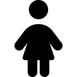 Font Awesome Child Dress icon