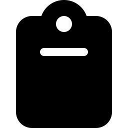 Font Awesome Clipboard icon