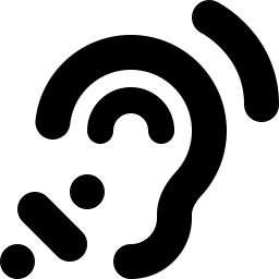 Font Awesome Ear Listen icon