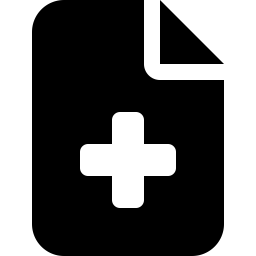 Font Awesome File Medical icon