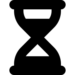 Font Awesome Hourglass Half icon