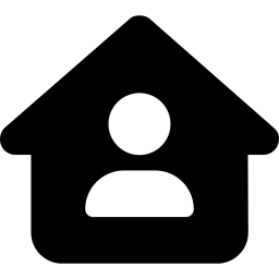 Font Awesome House User icon