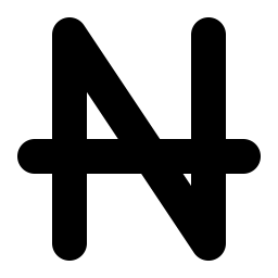 Font Awesome Naira Sign icon