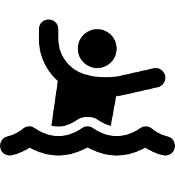 Font Awesome Person Drowning Icon | Font Awesome Iconpack | Font ...