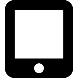 Font Awesome Tablet Screen Button icon
